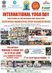 3^ edizione dell'International Yoga Day a Crotone